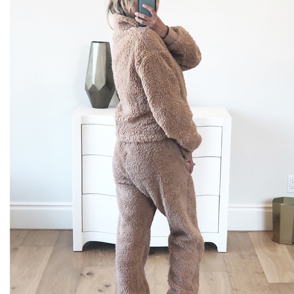 BIG BEAR Teddy Sherpa Top & Pants Set XL - Picture 5 of 8